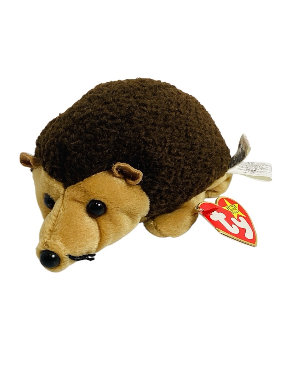 💚 TY “Prickles” Hedgehog Beanie Baby - NWT
